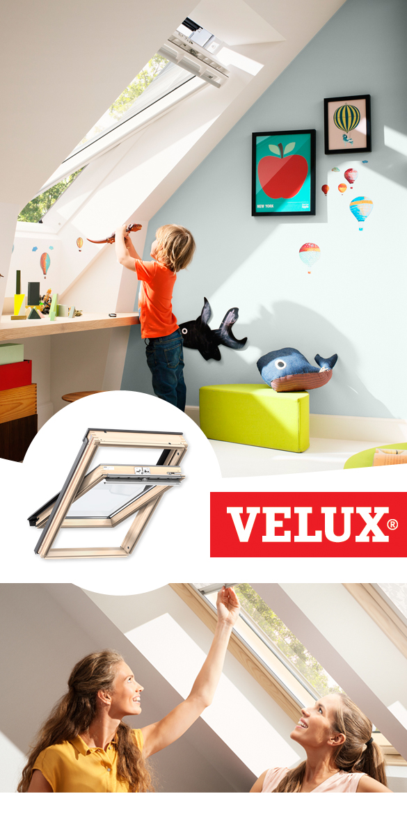 Velux, okna dachowe